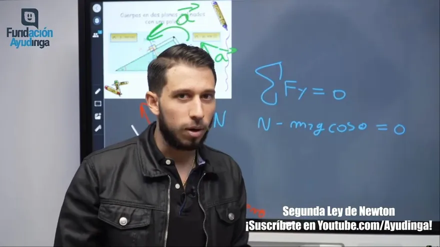 Ayudinga Física 11° - Segunda Ley de Newton - Problemas de Aplicación Parte III 9 de junio de 2020