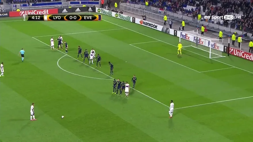 Resumen  Lyon vs Everton