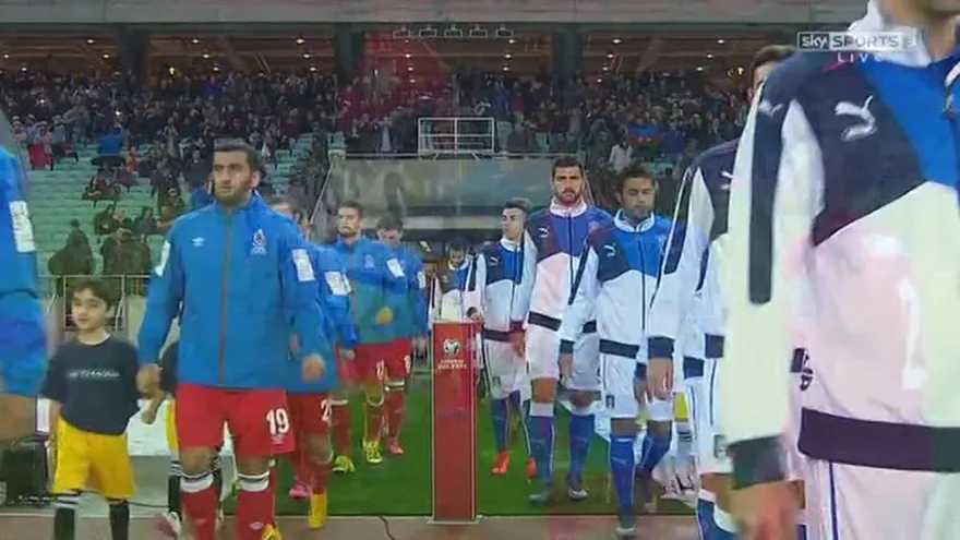 Italia certifica su boleto a la Eurocopa, Azerbaiyán 1-3 Italia