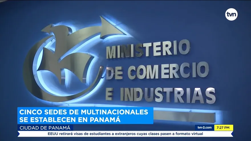 Cinco sedes de empresas multinacionales se establecen en Panamá