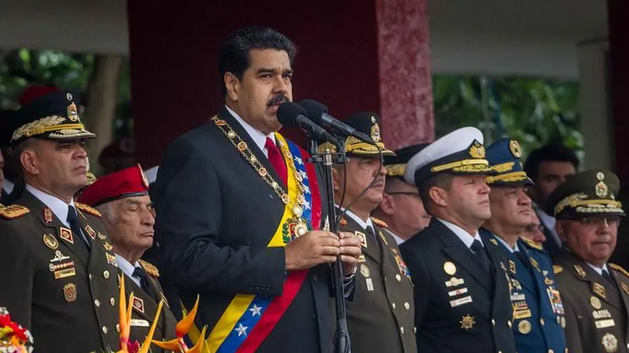 En la imagen, el presidente de Venezuela, Nicolás Maduro.