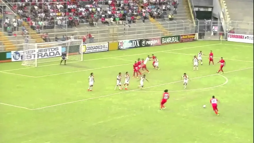 Gol de Armando Polo en Guatemala con Coatepeque