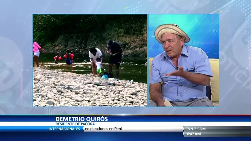 Denuncian contaminación en toma de agua potable en Pacora