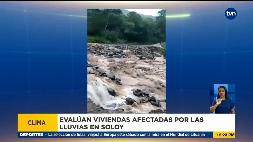 Casas afectadas por lluvias en Chiriquí son evaluadas
