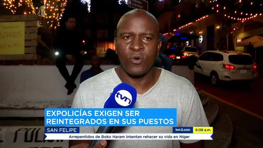 Expolicias exigen ser reintegrados en sus puestos