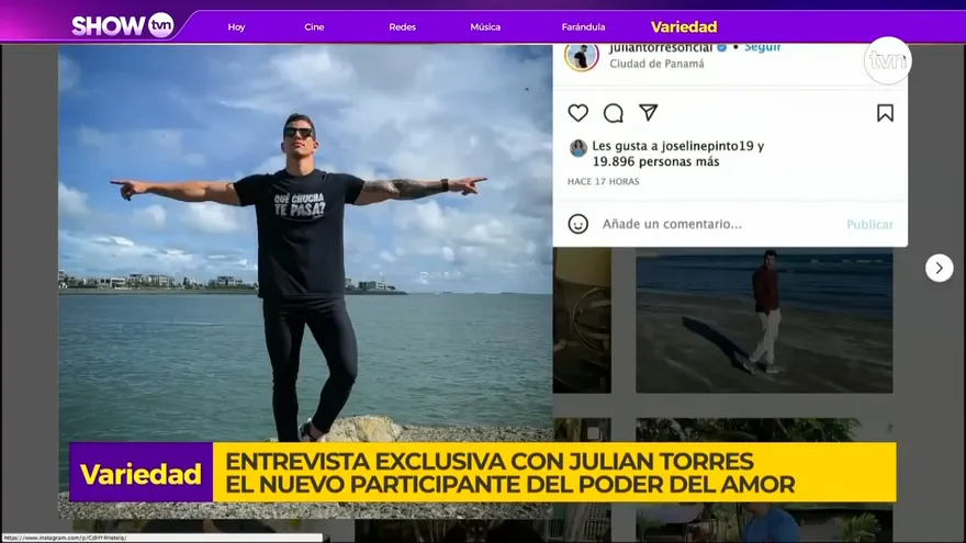 Julián Torres, ahora es parte Team Panamá en El Poder del Amor