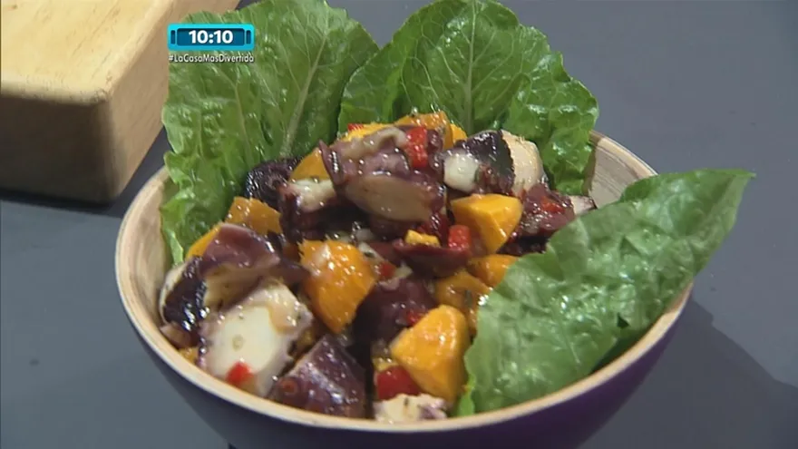 Ensalada de Pixbae y Pulpo