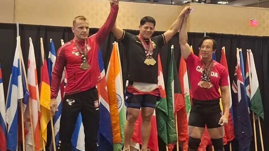 Alexis Batista dejando en alto a Panamá