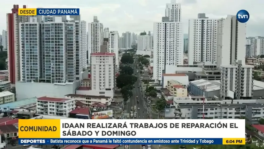 Varios sectores de la capital no tendrán agua este fin de semana