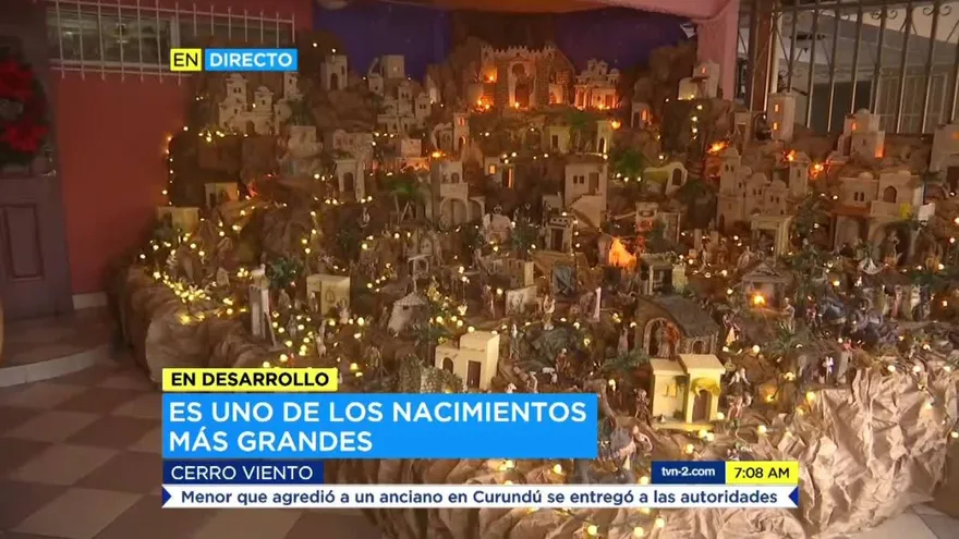 Familias mantienen tradición de confeccionar nacimientos