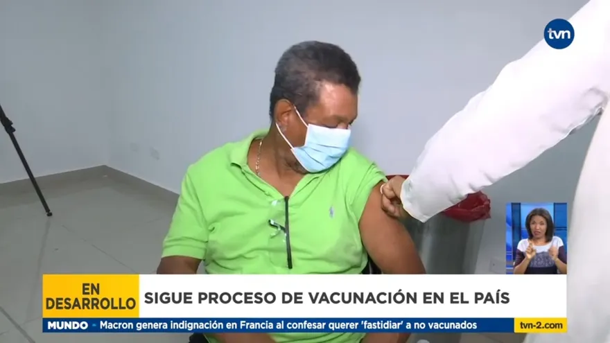 Cientos se vacunan contra el COVID-19 en el país