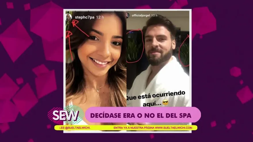 Jorge comenta que él y la chama Stephany Vasquez son sólo amigos