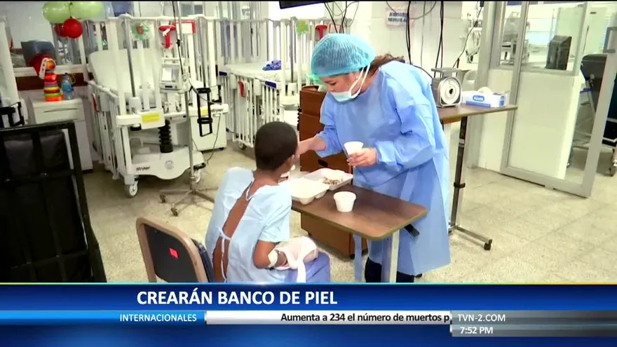 Crearán banco de piel para atender casos de niños quemados