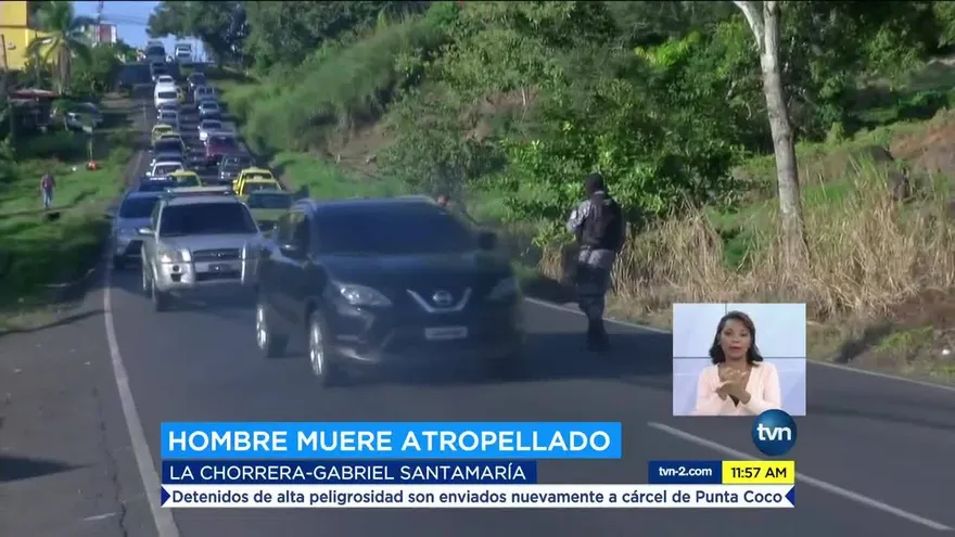 Adulto mayor muere atropellado en La Chorrera