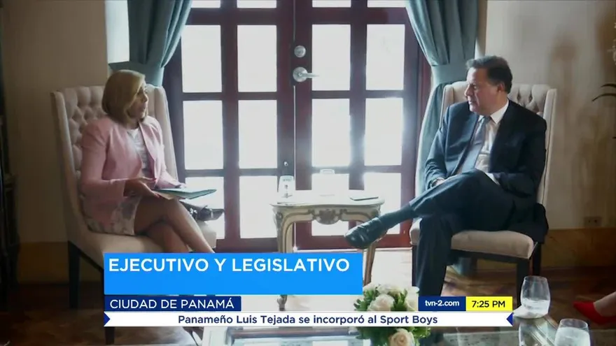 Presidente Varela se reúne con presidenta de la Asamblea