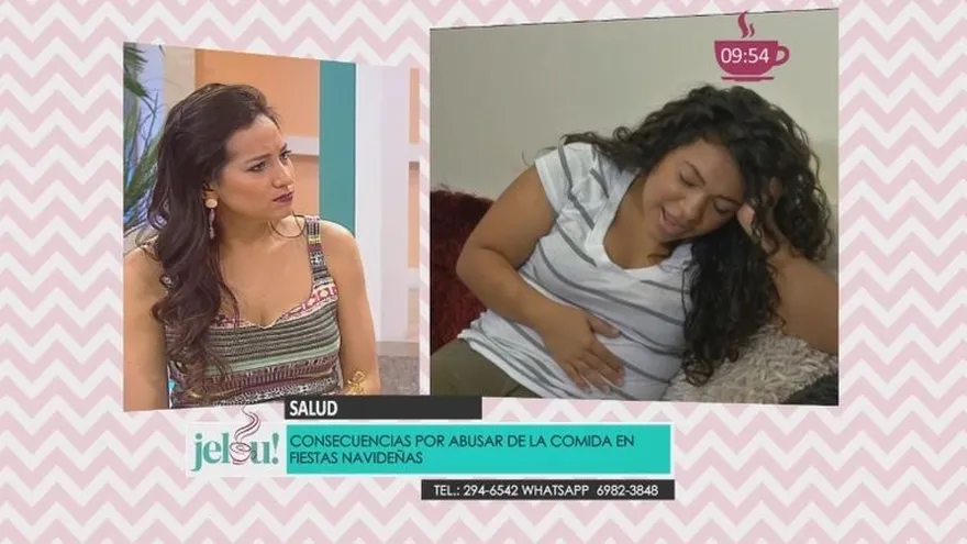 ¿Comiste demasiado en navidad y ahora te duele el estomago? ¡Puedes estar ingestado averigua de que se trata!