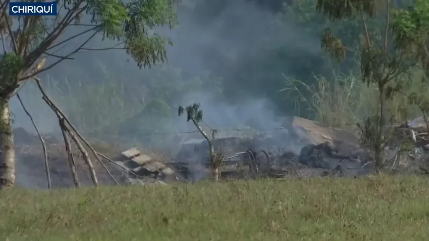 Comunidades en David afectada por emanación de humo del vertedero