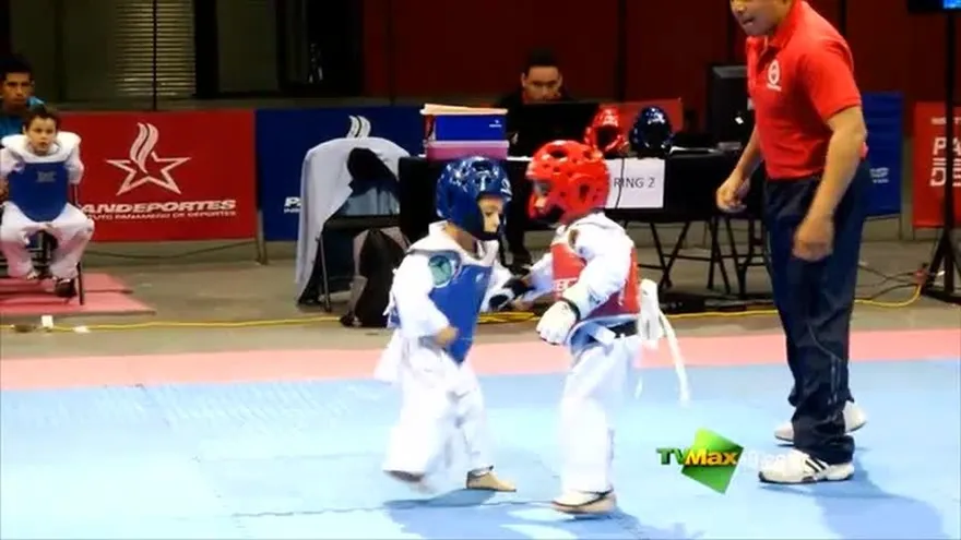 Detalles de torneo infantil de Taekwondo