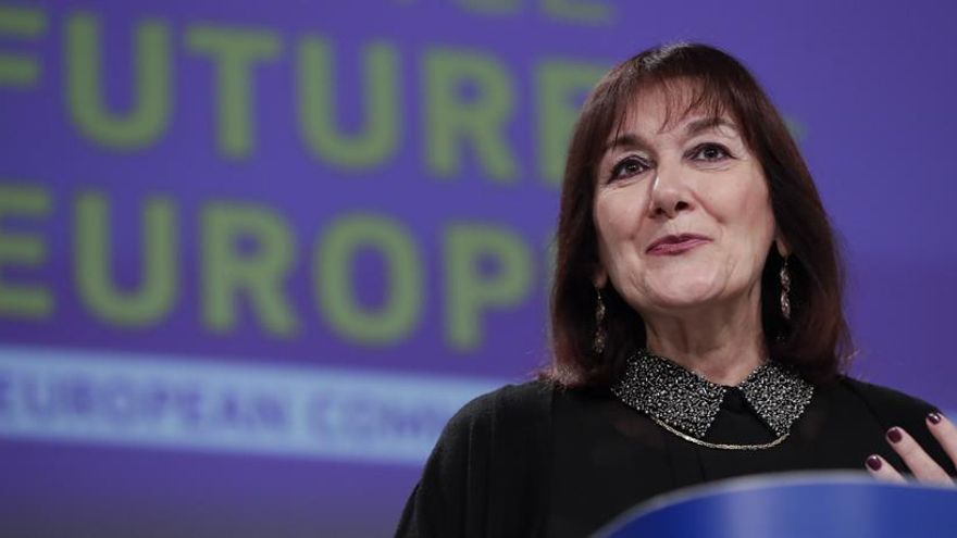 La vicepresidenta de la Comisión Europea (CE) Dubravka Suica