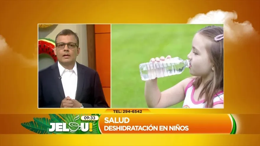 ¡Cuidado! Mira los síntomas de deshidratación en los niños