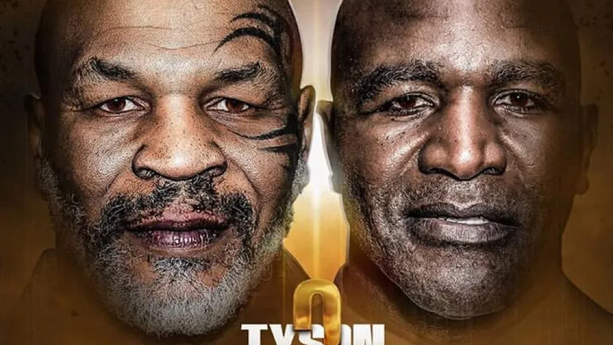 Mike Tyson vs Evander Holyfield, la pelea de los ancianos