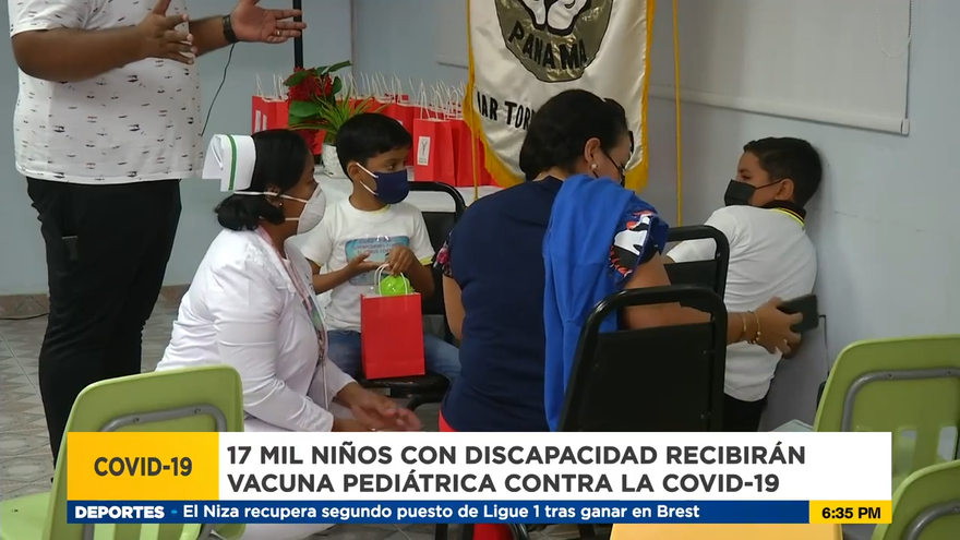 Continúa la vacunación pediátrica