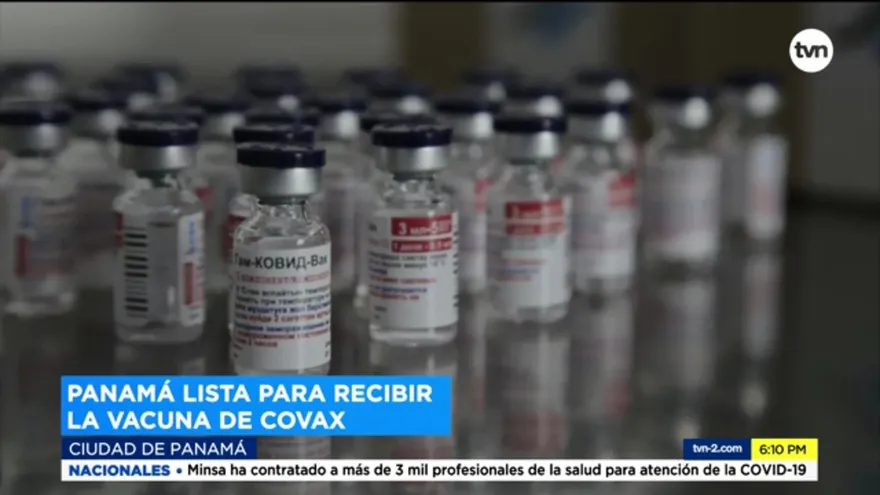 Panamá se prepara para recibir vacunas a través de COVAX