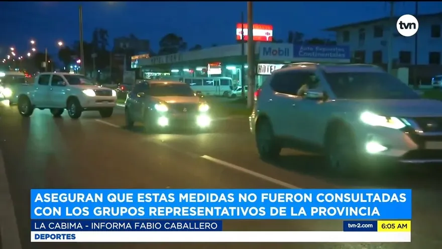 Con caravana, comerciantes rechazan medidas adoptadas por autoridades de salud para Veraguas