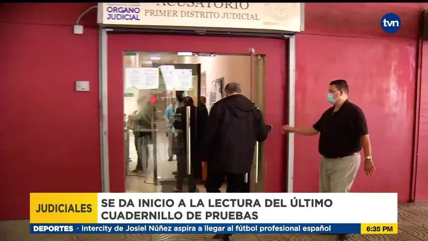 Inicia la lectura del último cuadernillo en caso Pinchazos