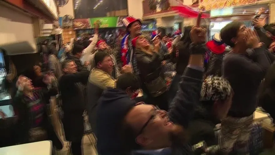 Los chilenos celebraron su segundo título de América ante Argentina