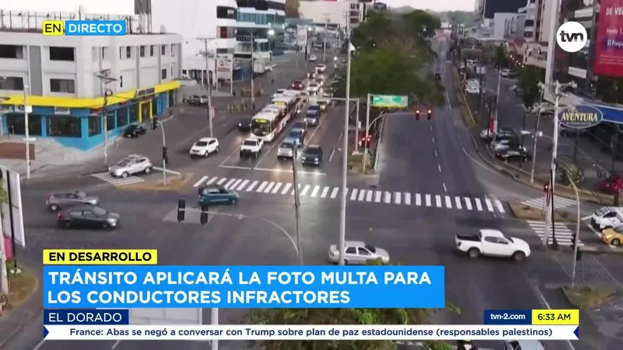 Explican cómo funcionará la foto multa para sancionar a conductores infractores