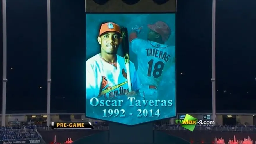 Minuto de Silencio en honor a Oscar Taveras