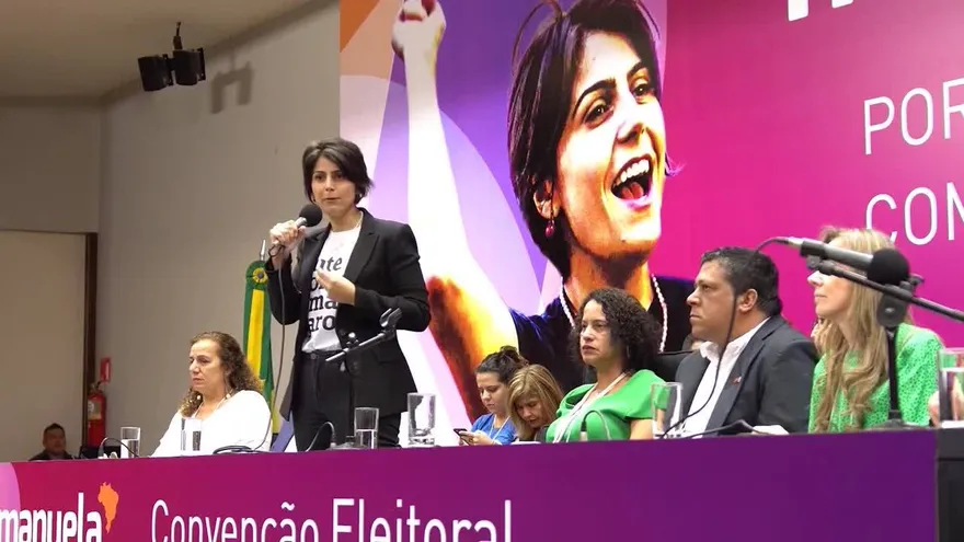 Manuela d'Avila, la candidata de los comunistas a la Presidencia de Brasil