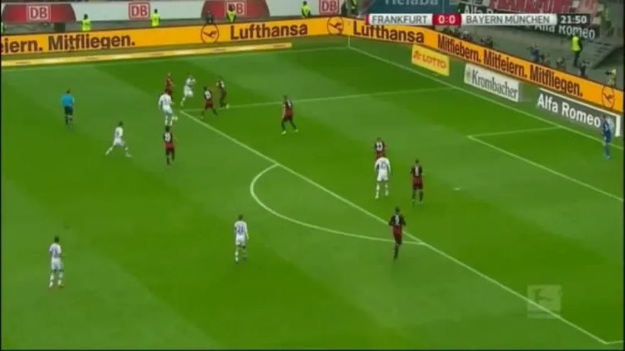 Bayern Munich golearon 0-4 al Eintracht Frankfurt