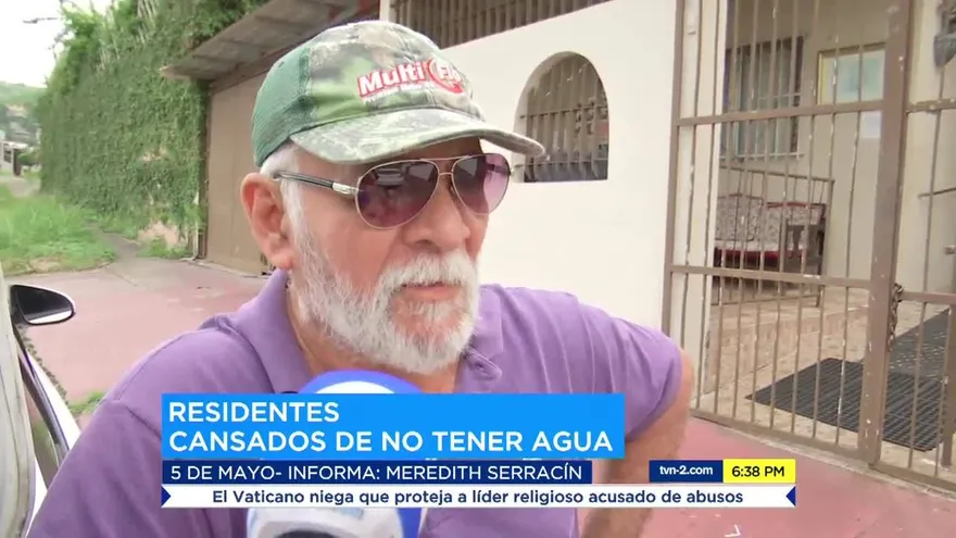 Moradores de Linda Vista se quejan por falta de agua