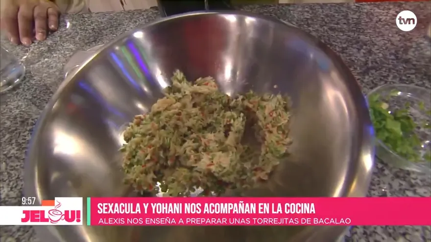 Receta: Torrejitas de bacalo