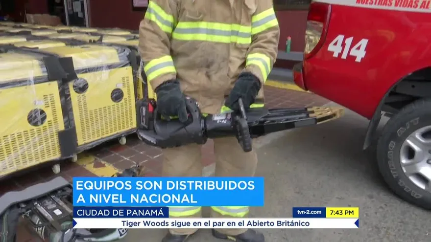 Bomberos adquieren nuevos equipos