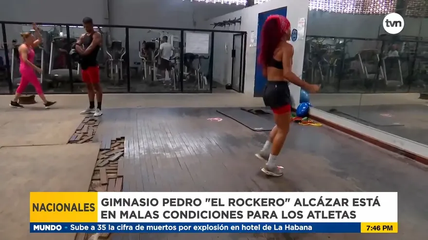 Gimnasio ‘Rockero’ Alcázar de Curundú en pésimo estado