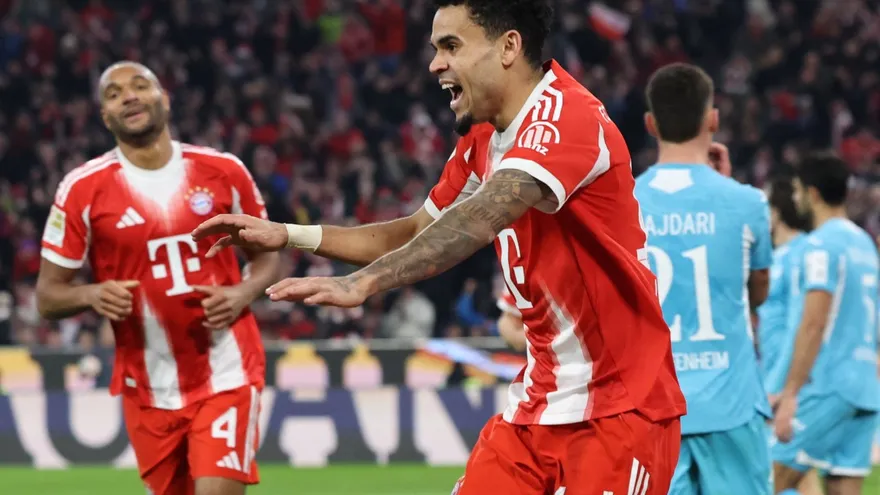 Luis Díaz jugador del Bayern Múnich