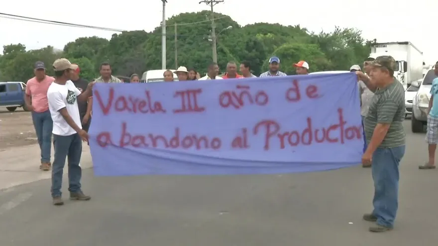 Arroceros protestan por el desembolso de préstamos