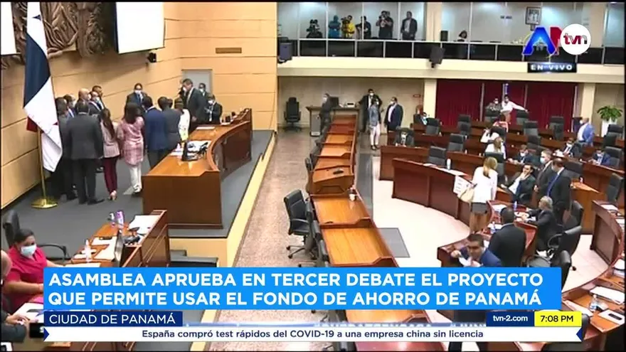Aprueban proyecto para hacer uso del Fondo de Ahorro de Panamá