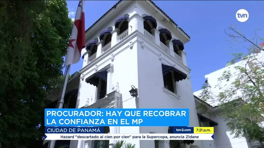 Procurador Ulloa destaca que hay que recobrar la confianza en el MP