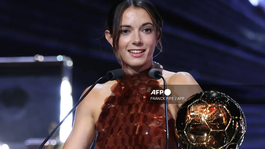 Aitana Bonmatí ganadora del Balón de Oro 2025