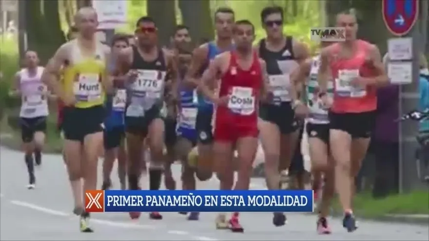En busca del podio: con el atleta panameño Jorge Castelblanco