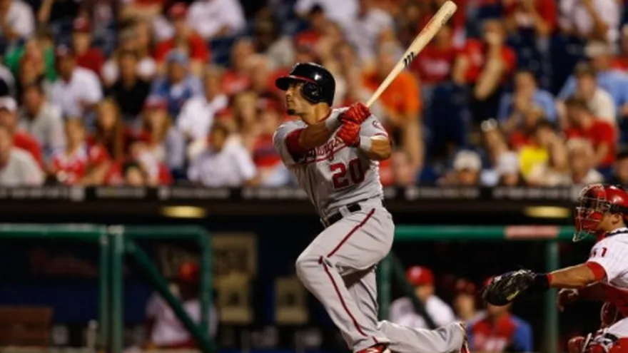 Nacionales vencen a Filis. Ruiz pegó un hit