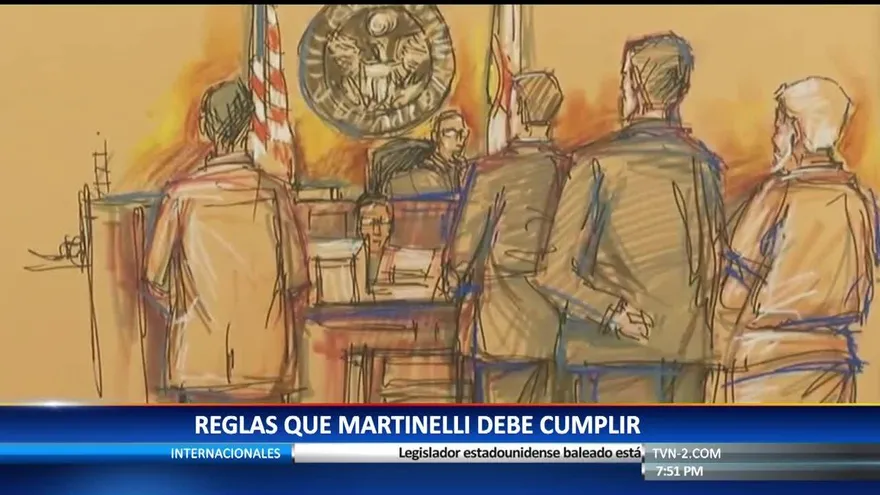 ¿En qué condiciones está detenido Martinelli en Miami?