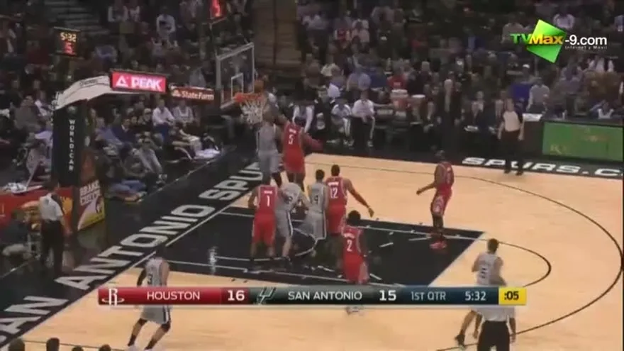 Spurs vencieron a  Rockets por 110 a 106