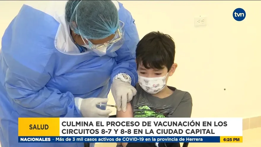 Culmina vacunación pediátrica en circuitos 8-7 y 8-8