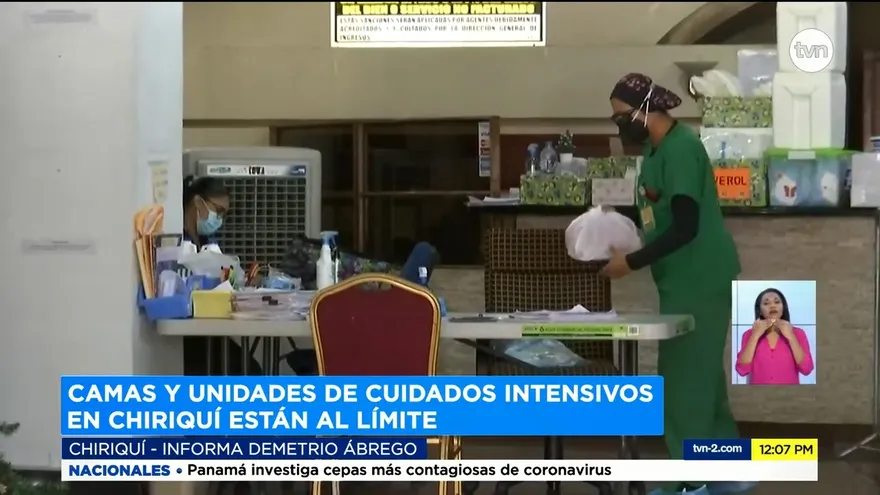Hospitales al límite en la provincia de Chiriquí