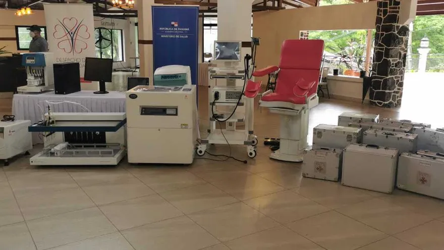 Equipo donado por el Despaho de la Primera Dama.